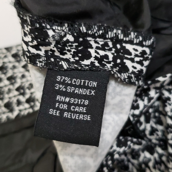 Premise Studio Black and White Pants - Picture 8 of 8